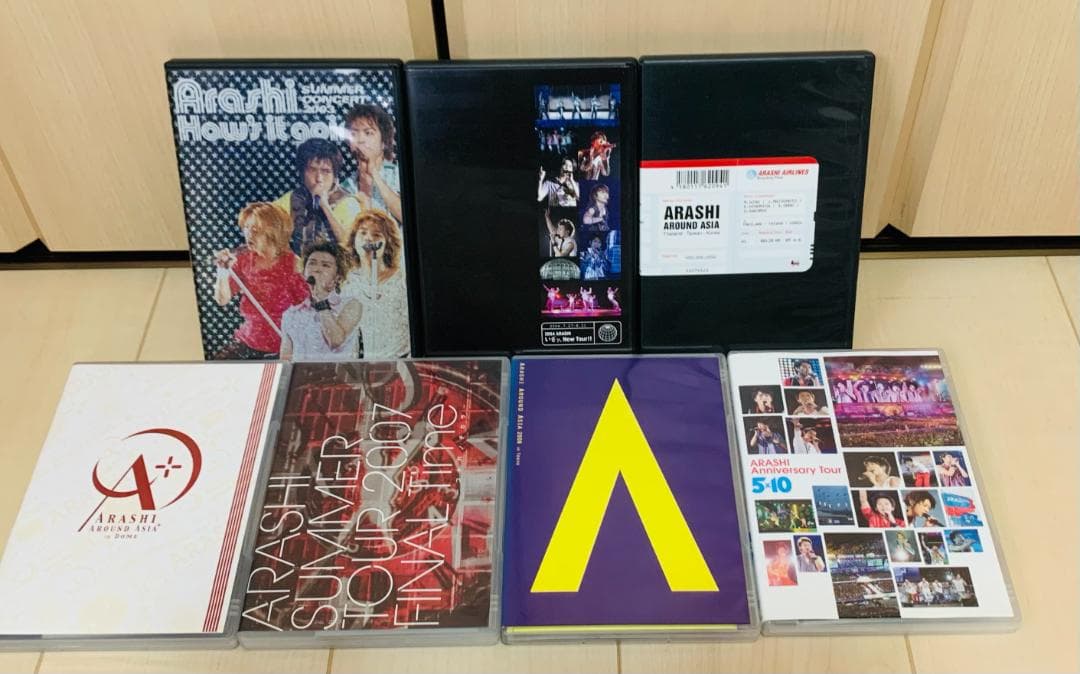 通常盤 & 初回盤】嵐 ARASHI ライブ DVD まとめ売り 15枚セット - メルカリ