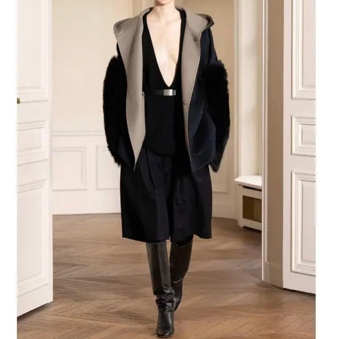 ssstein Reversible Hooded Half Coat - メルカリ