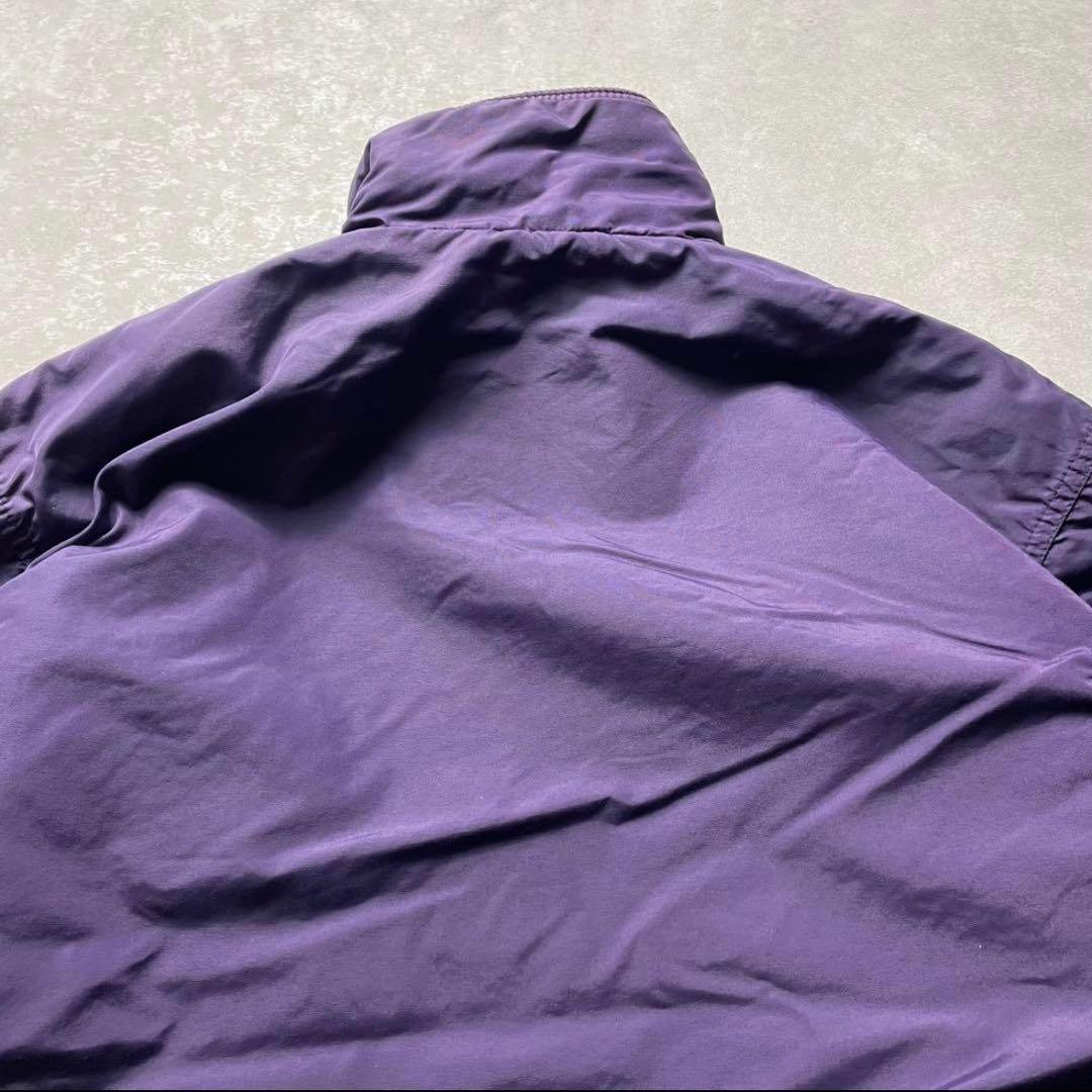 90s L.L.Beanナイロンジャケットパープルウォームアップシェルド
