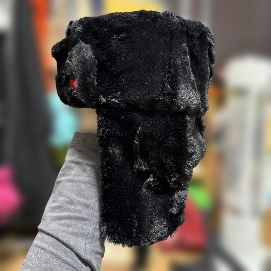 supreme Ushanka Hat black M/L - メルカリ