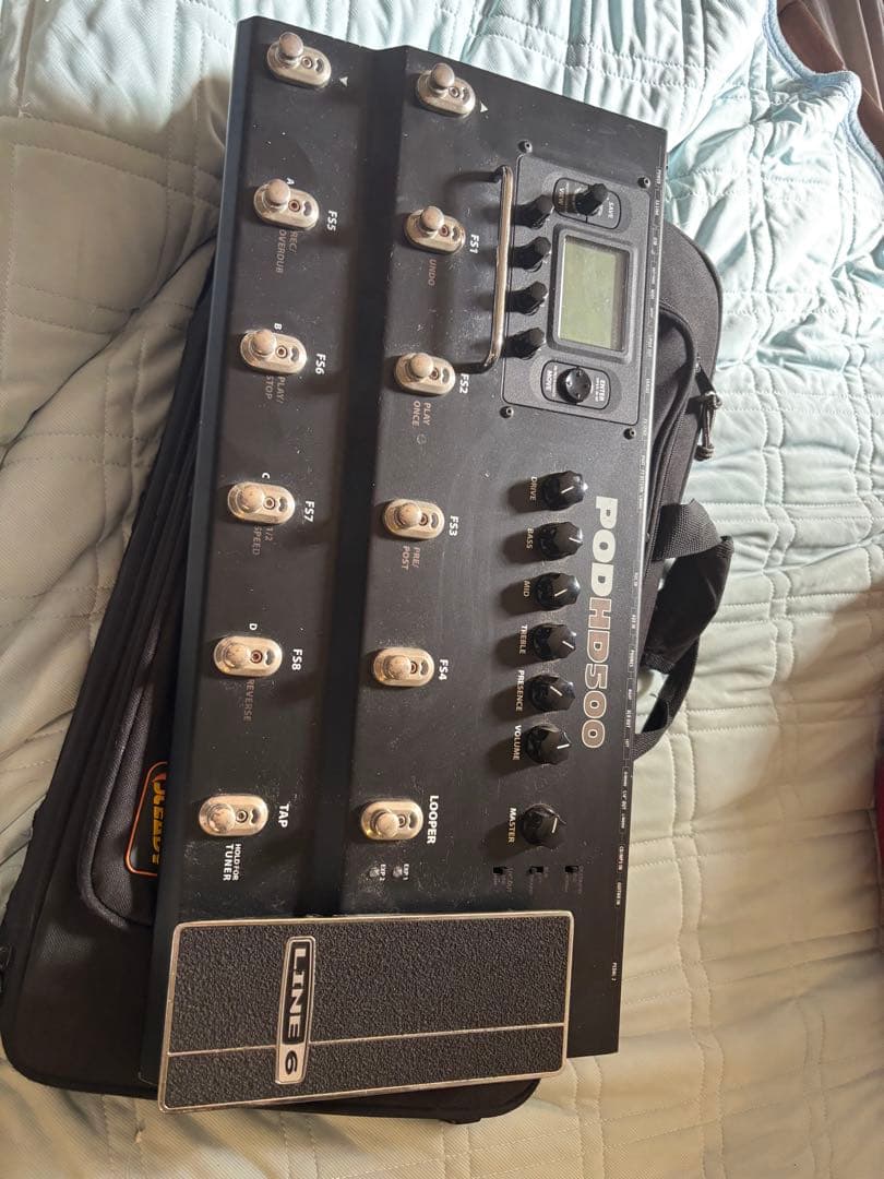 早い者勝ちLine 6 POD HD500 ギターエフェクター Line 6 POD HD500X - Helixの登場まではLine6のフラッグシップモデル