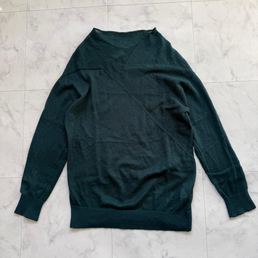 トップス DRIES VAN NOTEN Cashmere Mohair Knit S Dries Van Noten: Blue Cashmere Sweater | SSENSE