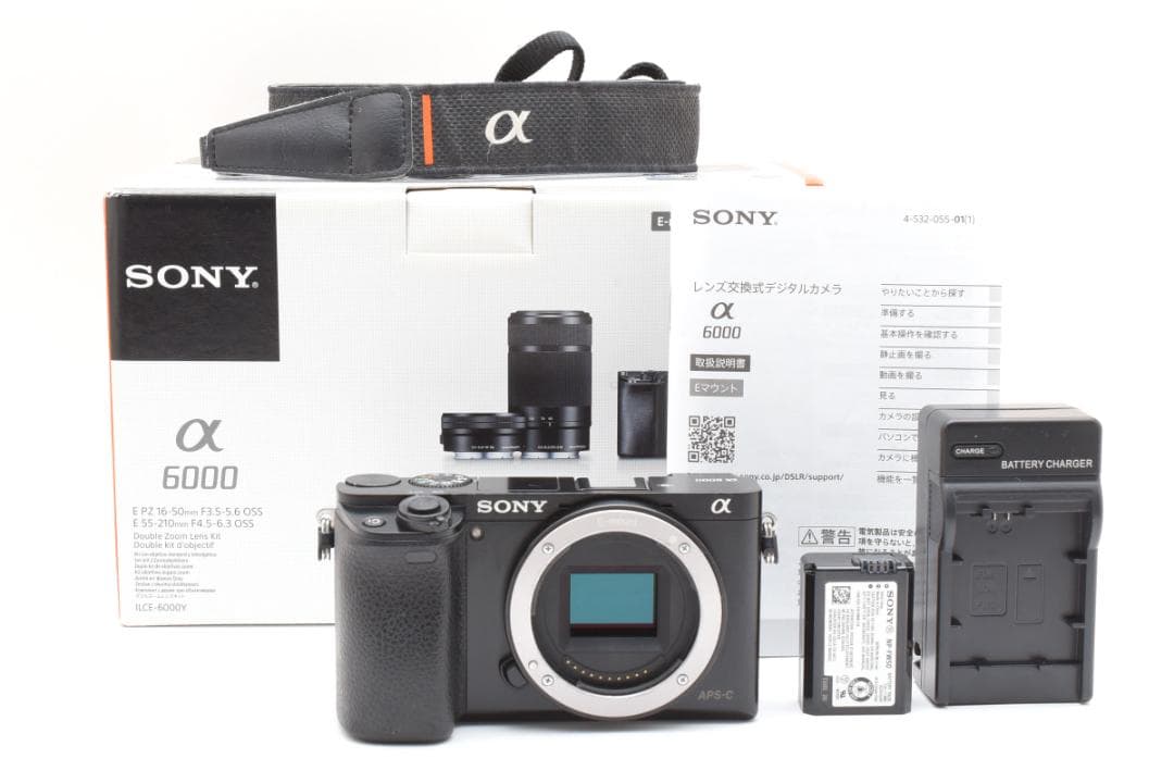 ソニー α6000 ミラーレスデジタルカメラボディ ブラック Sony - メルカリ