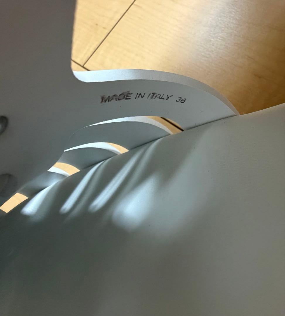 新品未使用】PRADAモノリス ラバーサンダル 白 23センチ 36