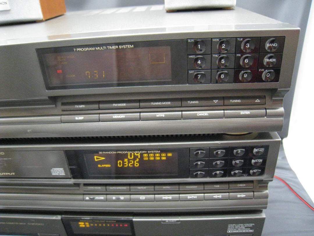 状態考慮] [送料無料] SANSUI 山水 システムコンポ 900XD - メルカリ