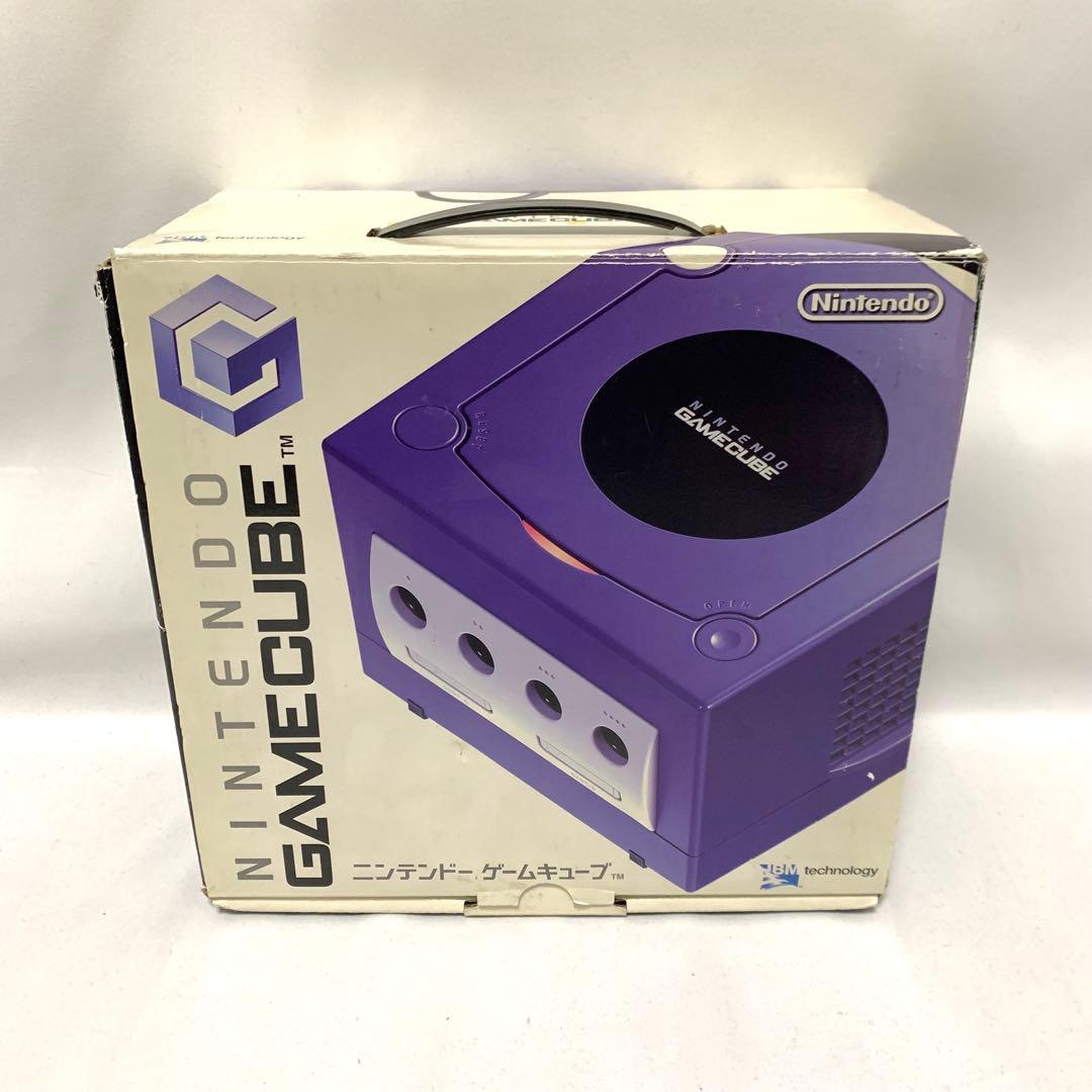 ニンテンドー ゲームキューブ GAMECUBE 本体 バイオレット 箱付き