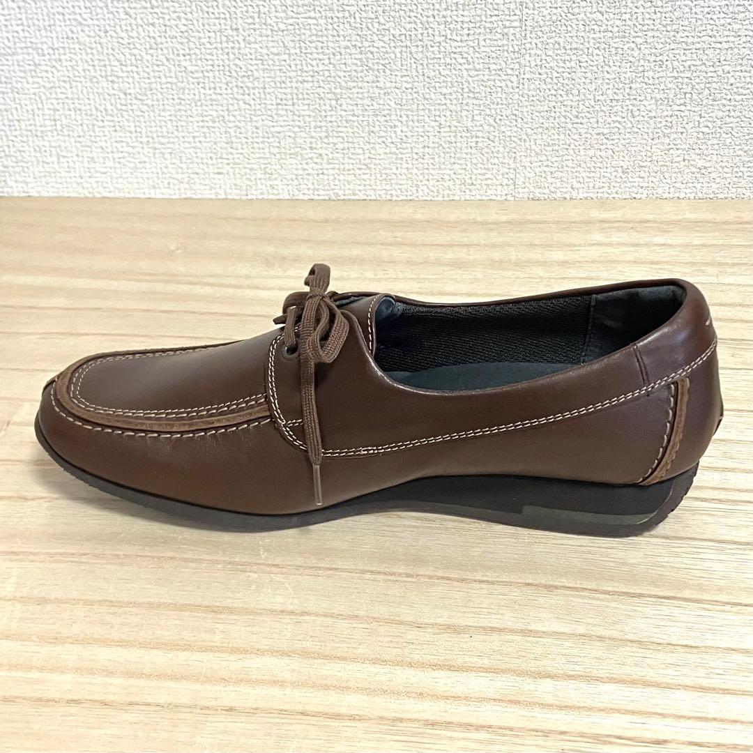 未使用品 タグ付き pedala ペダラ ブラウン 23.5cm