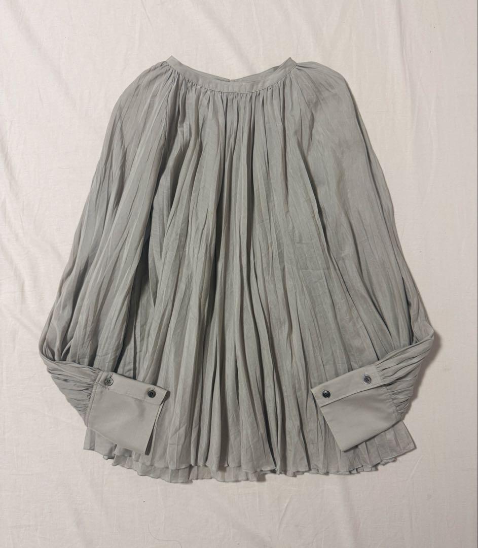 Whim Gazettコットンシルクテシボリブラウス - メルカリ