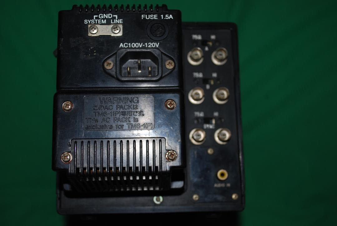 Ikegami6インチカラーモニターTM6-1AV中古動作品の出品です。 - メルカリ