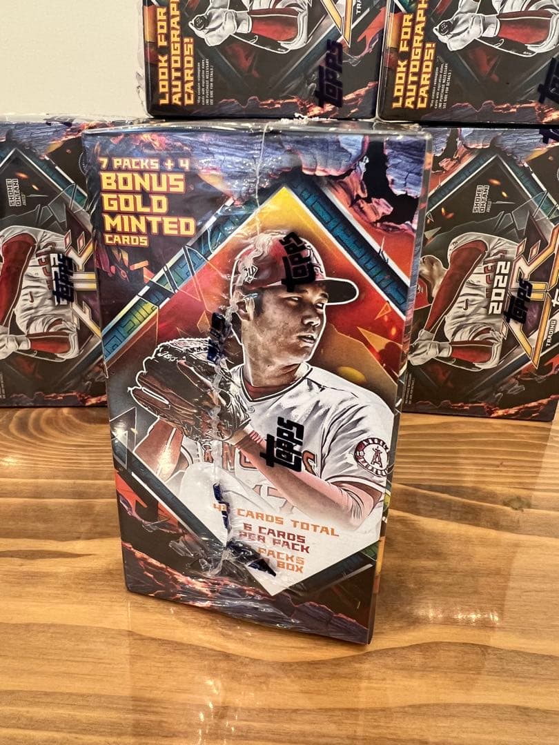 激レア2022 Topps Fire Baseball Blaster 大谷翔平 - メルカリ