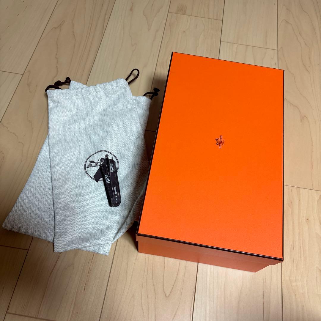 ビ*ン様 HERMES Hour loafer モカシンホット - メルカリ