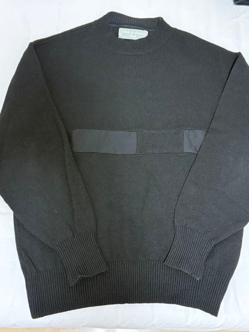 コムデギャルソンオム　ハイネックニット コムデギャルソン オムCOMME des GARCONS HOMME ウールナイロン