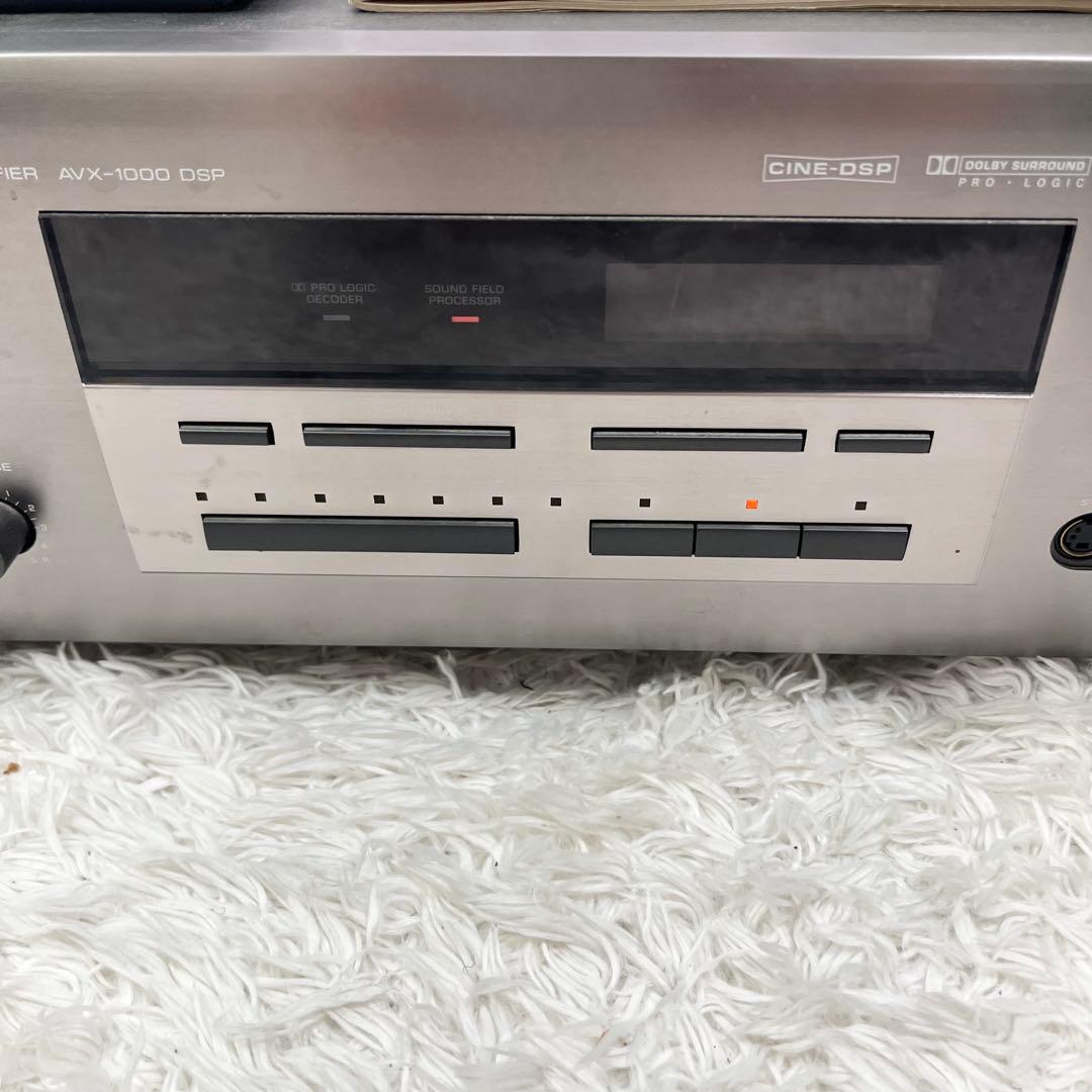 YAMAHA AVX-1000DSP AVアンプ リモコン・説明書付き - メルカリ