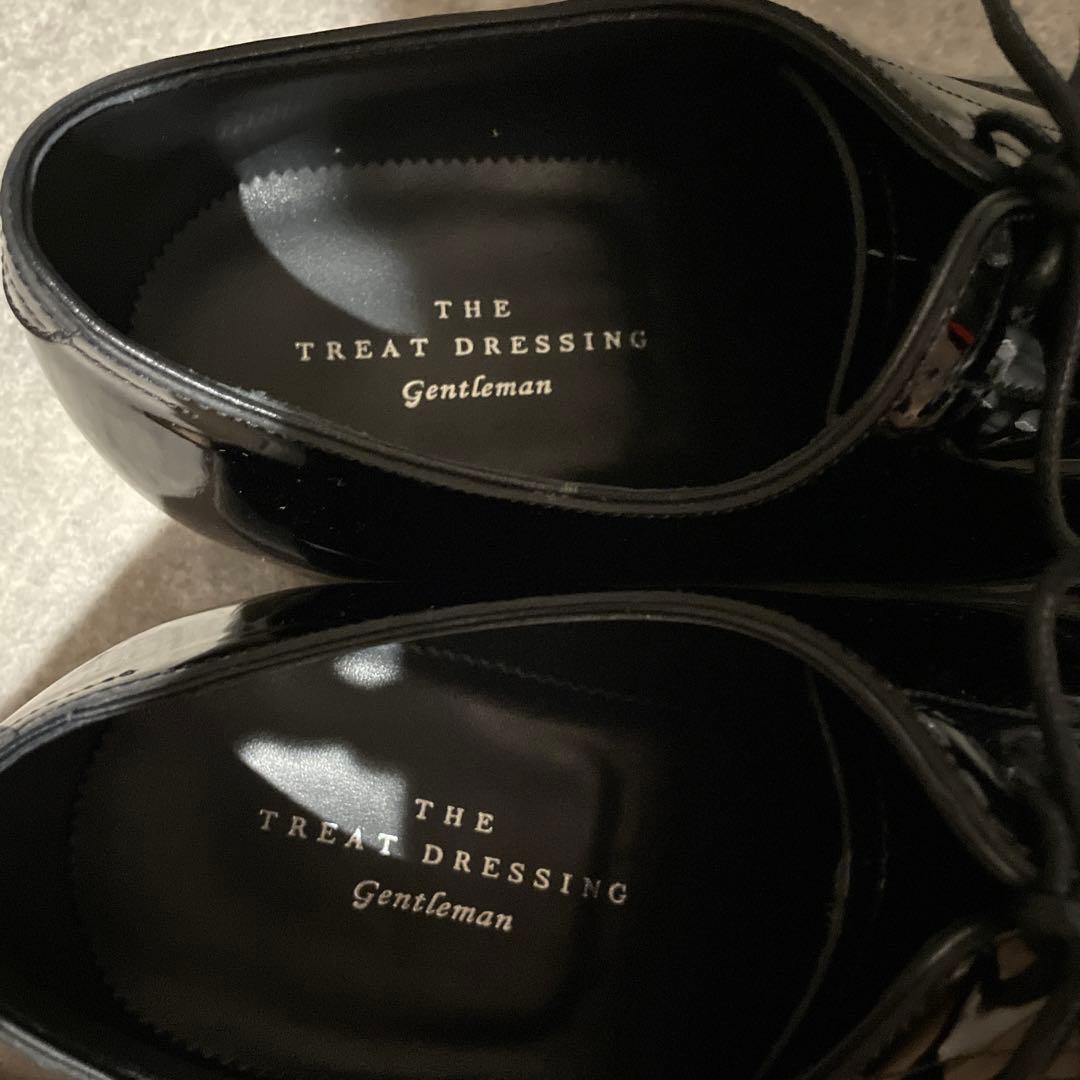 THE TREAT DRESSING エナメルシューズ26cm - メルカリ