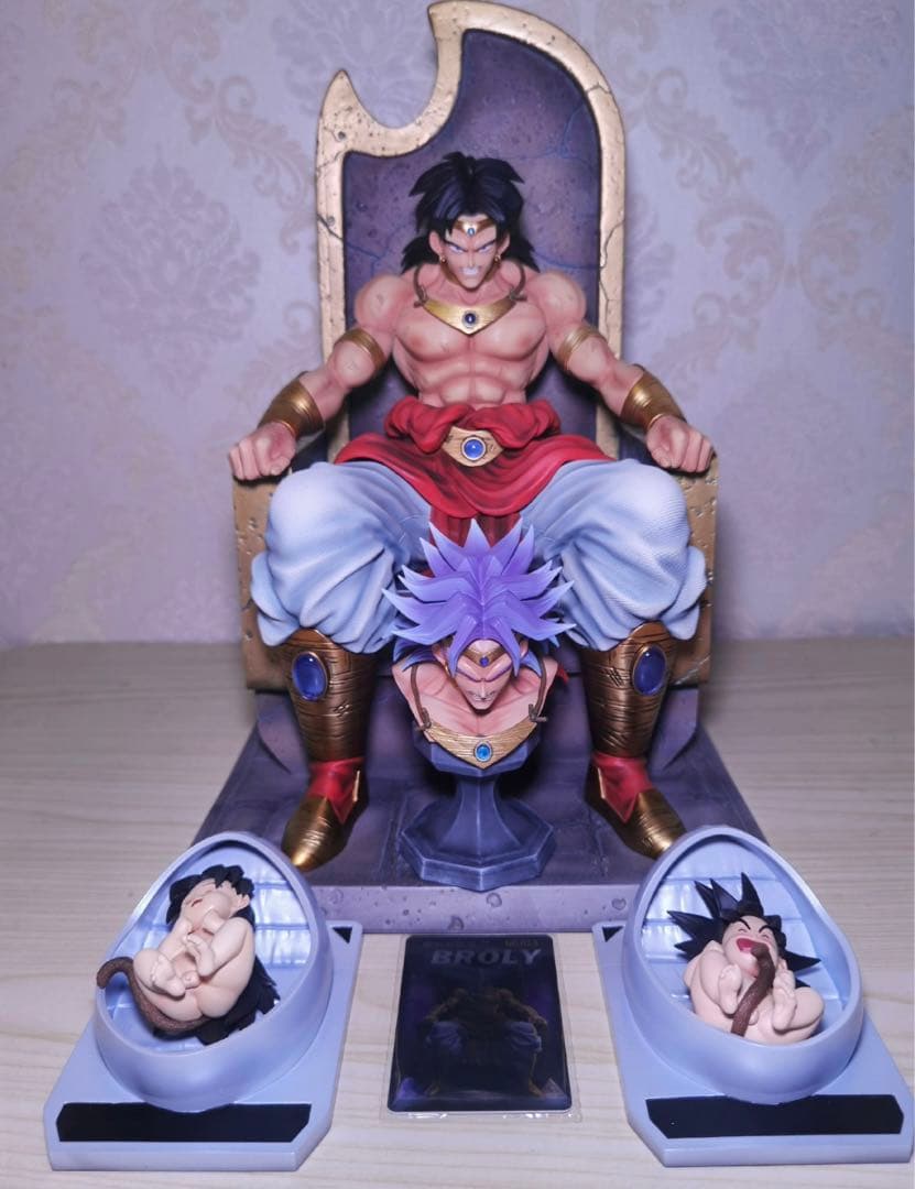 ドラゴンボール 王座 ブロリー フィギュア ガレージキット - メルカリ