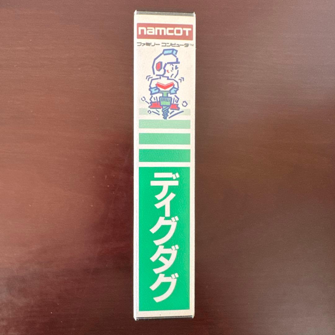 極美品・完品】ディグダグ 再販プラ箱 ファミコンソフト 鬼レア ナムコ