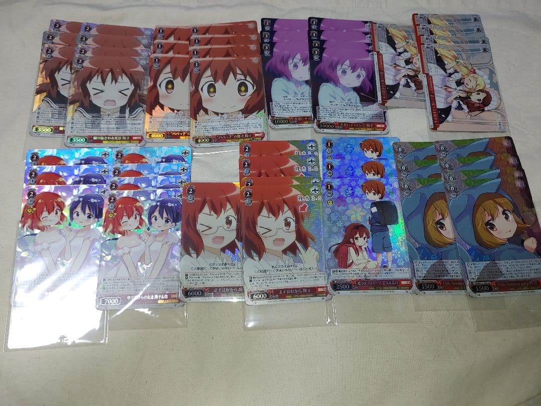 ヴァイスシュヴァルツ きんいろモザイク SR RRR まとめ売り - メルカリ