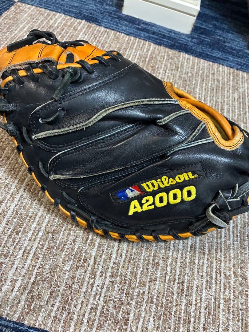 Wilson A2000 キャッチャーミット 黒/オレンジ 2024 Evo NXT A2000 1786 11.5” Infield Baseball Glove | Wilson