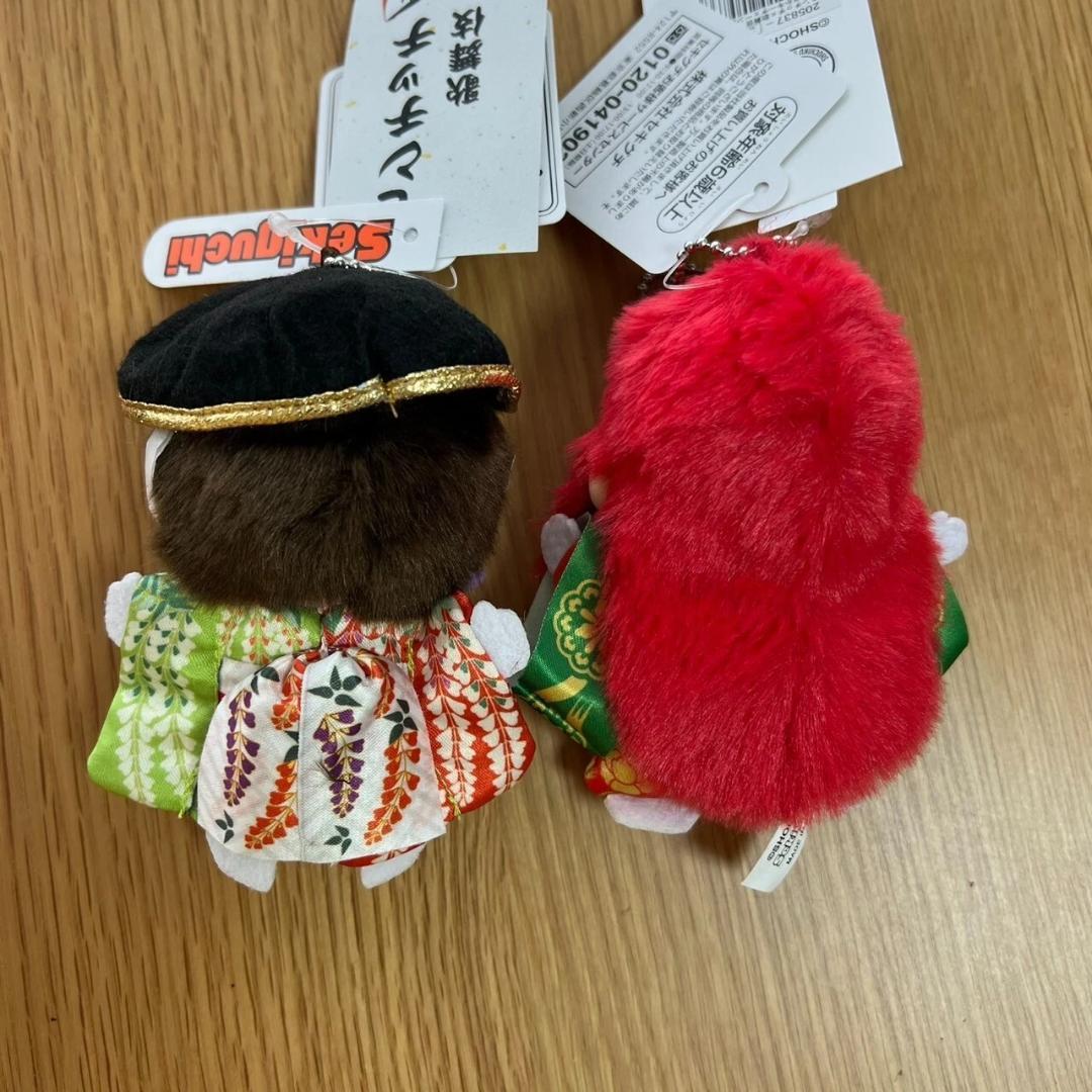 モンチッチ 藤娘 連獅子 歌舞伎 キーチェーン 2点セット - メルカリ