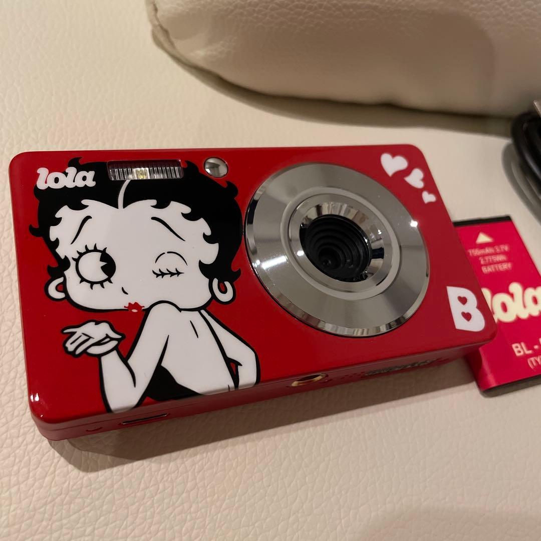 新品未使用　平野紫耀さん　lola ベティ・ブープ 限定デジタルカメラ わろた😂ちゃんと誰のインフルエンスか伝わっててすばらしい！ 「人気