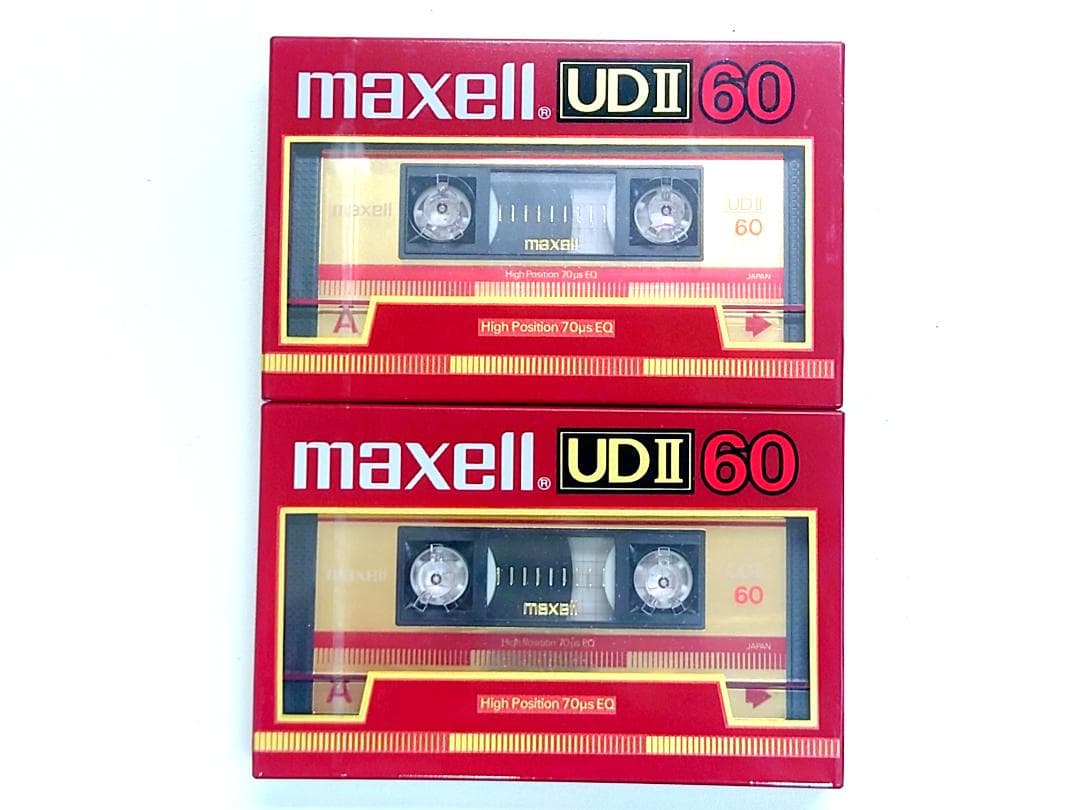 未開封maxellマクセルUD2 60分×2本 ハイポジカセットテープ - メルカリ
