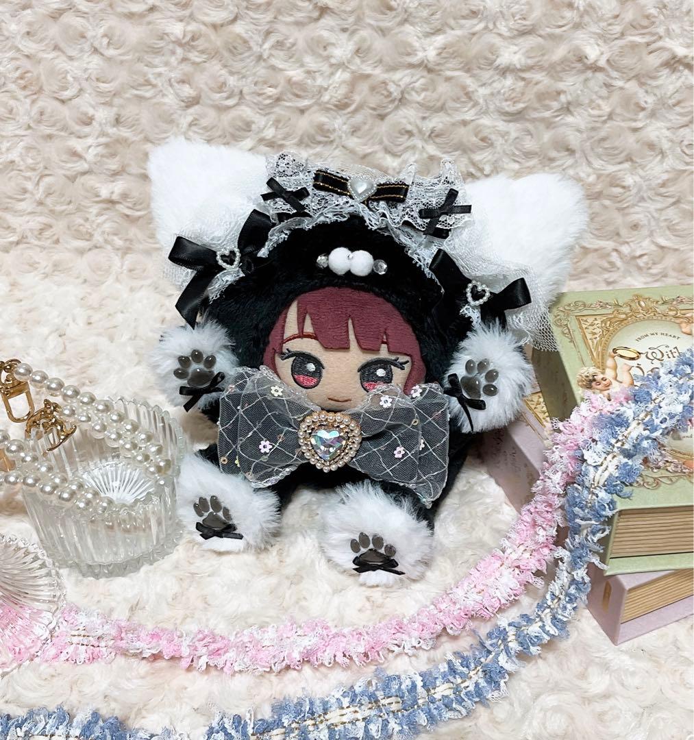 ちびぐるみサイズ ネコちゃん 着ぐるみ おすわり ぬい服 - メルカリ