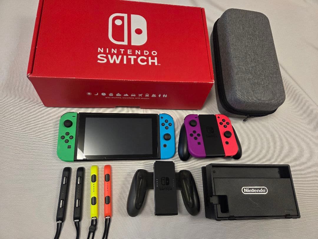 Nintendo Switch 本体 + ジョイコン&ケースセット 楽天市場】（セット商品）スイッチ 本体 (Switch) Joy-Con(L) ネオン