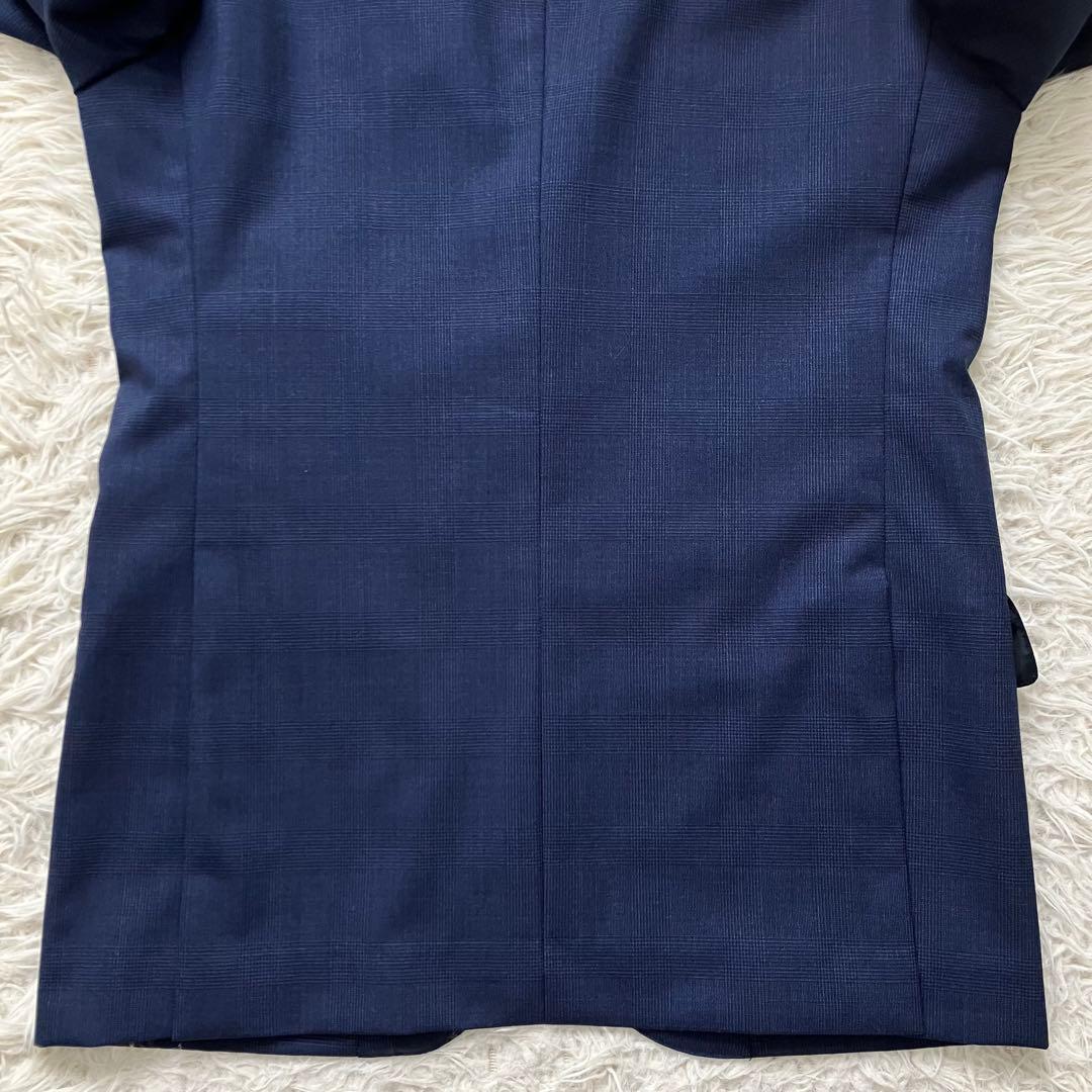 《極美品早い者勝ち》グリーンレーベルリラクシングスーツセットアップネイビー