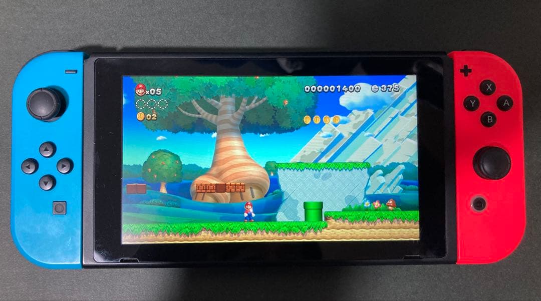 Nintendo Switch 本体 ニンテンドースイッチ　初期型　ブルーレッド マリオカラーのNintendo Switch「マリオレッド×ブルー セット」本日