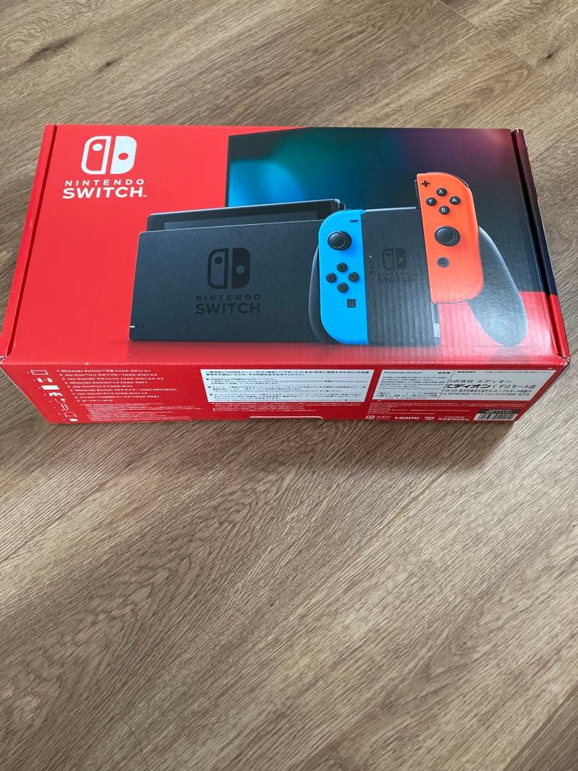 Nintendo Switch 本体 青/オレンジ Joy-Con付き Nintendo Switch 本体【Joy-Con(L) ネオンブルー/(R) ネオンレッド