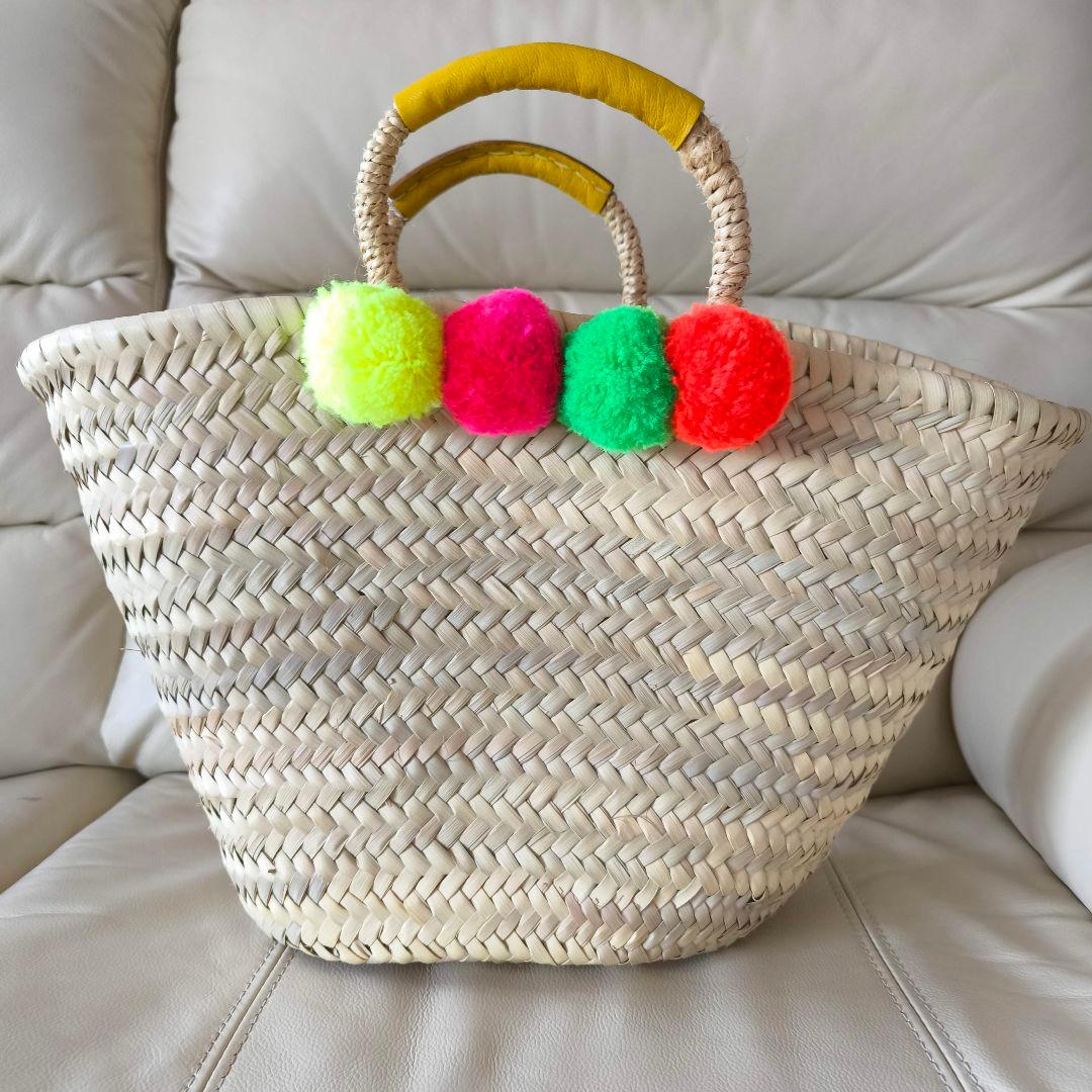 Fatima Morocco ファティマ モロッコ かごバッグ - メルカリ