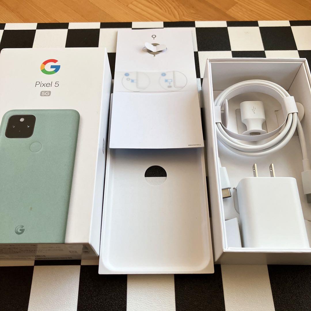 Google Pixel 5 SIMフリー 128GB ソーダセージ - メルカリ