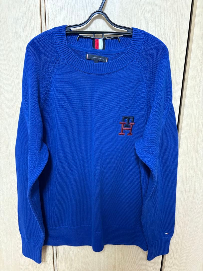   モノグラムクルーネックセーター クルーネックセーター（12ゲージ）(48 ブラック系): メンズ