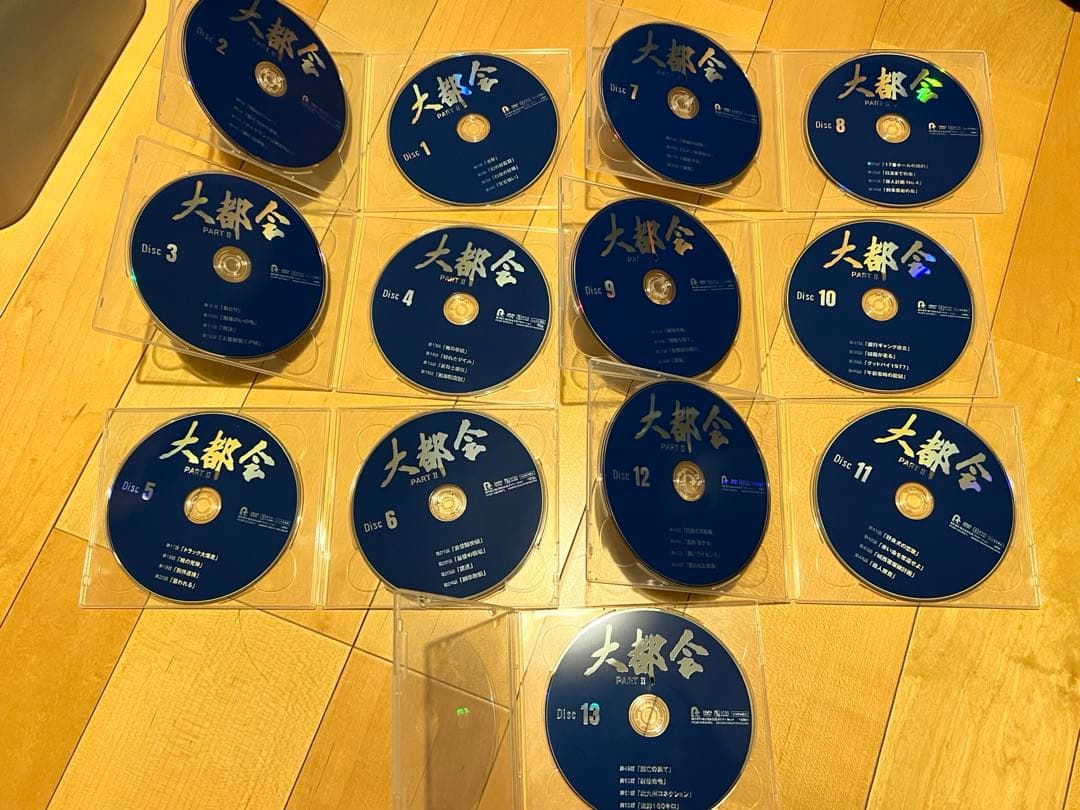 大都会DVDボックス 全3巻 34枚 コンプリートBOX 未開封あり