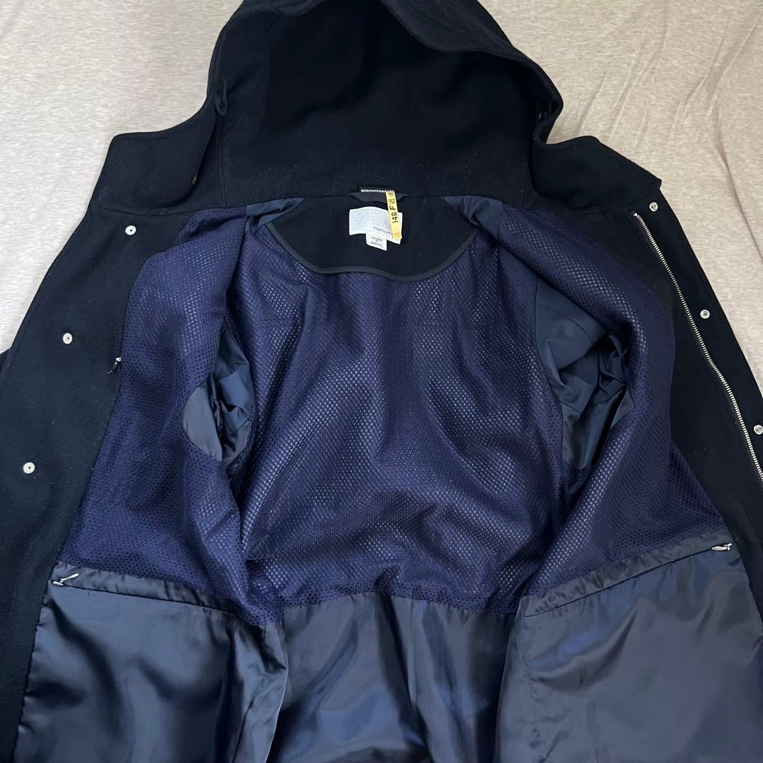 nanamica ナナミカ WINDSTOPPER ダッフルコート ネイビー - メルカリ