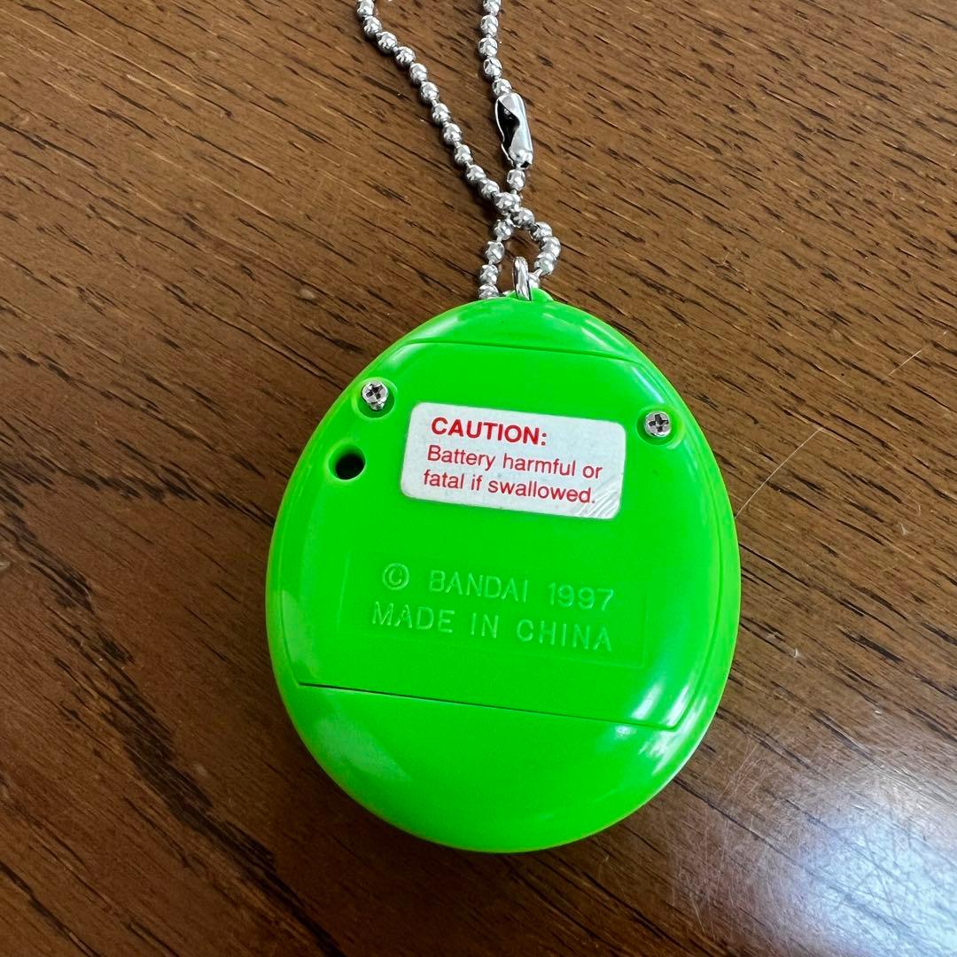 ⭐︎動作確認済み⭐︎ 初代たまごっち 黄緑 - メルカリ