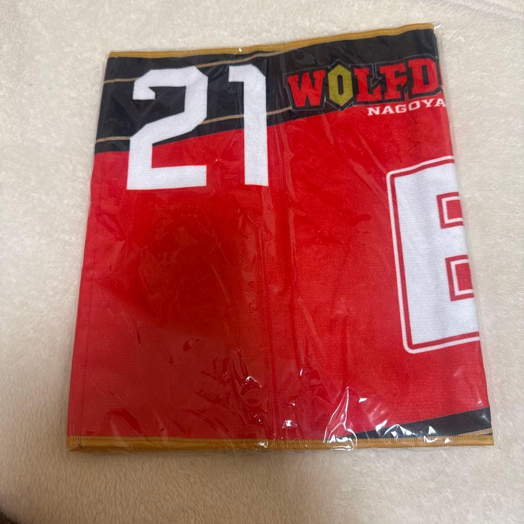新品・未開封】ウルフドッグス名古屋 ネームタオル 永露元稀 選手