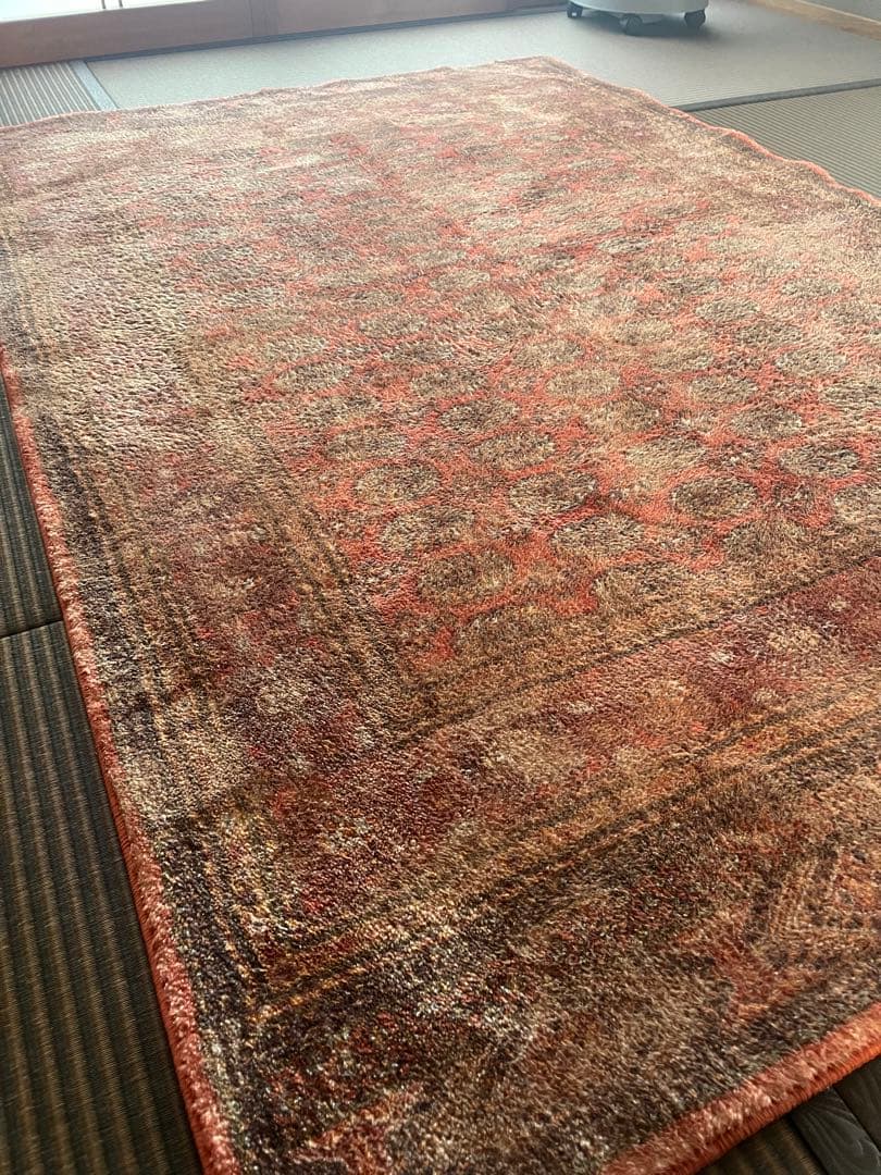 unico RISHAD(リシャド) ラグ 120×180cm レッド - メルカリ