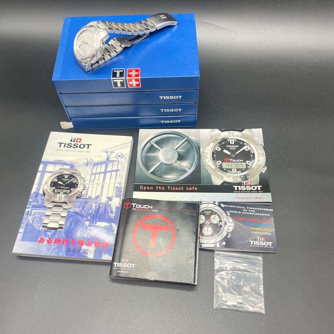 ◯ TISSOT ティソ TTOUCH 1853 シルバー 腕時計 不動品 - メルカリ