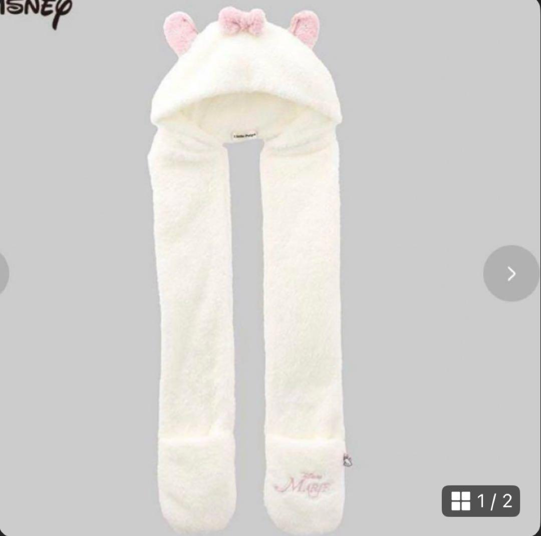 マリーちゃん マリー ディズニー ファンキャップ マフラー マフラー