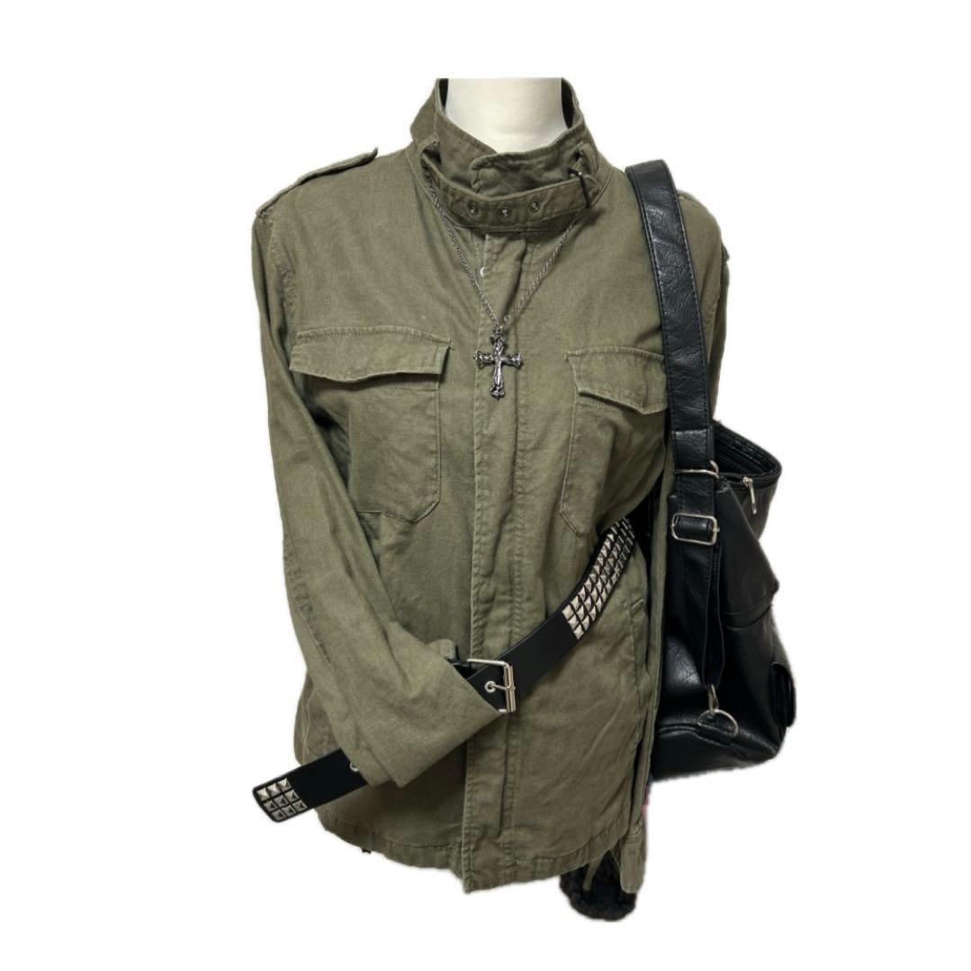 ミリタリージャケット グランジ gimmick 平成ギャル - メルカリ