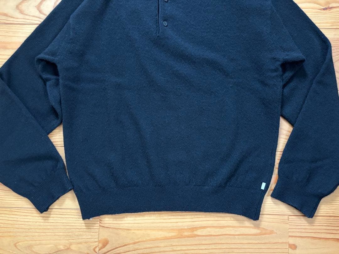 OVY Wool Cashmere Warm Knit Polo サイズM - メルカリ