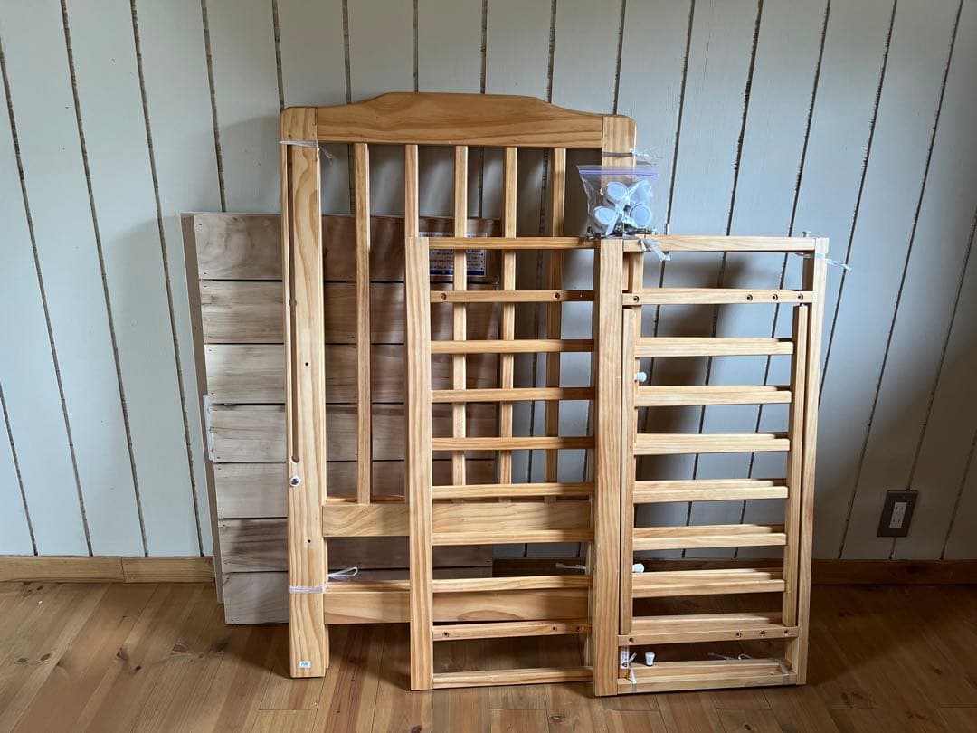 KATOJI カトージ ハイシートミニベッド ナチュラル 02022 ハイシート