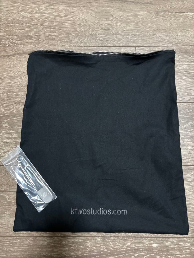 k-two studios Dyed Zip Knit Charcoal - メルカリ