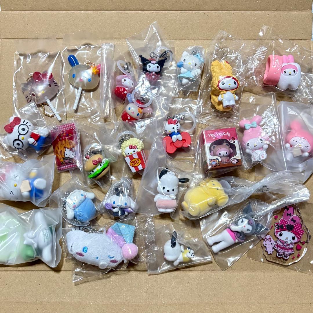 サンリオ　めじるしアクセサリー　フィギュア　キーホルダー　ガチャ　まとめ売り めじるしアクセサリー BEST！ サンリオキャラクターズ2