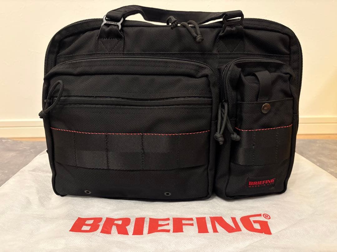 美品 BRIEFING_2WAY_ビジネス_ショルダーバッグ_ブリーフィング BRIEFING（ブリーフィング） 【数量限定セール】ブリーフィング