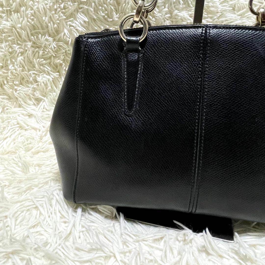 コーチ ミニ ショルダー バッグ レザー 2way コーチ