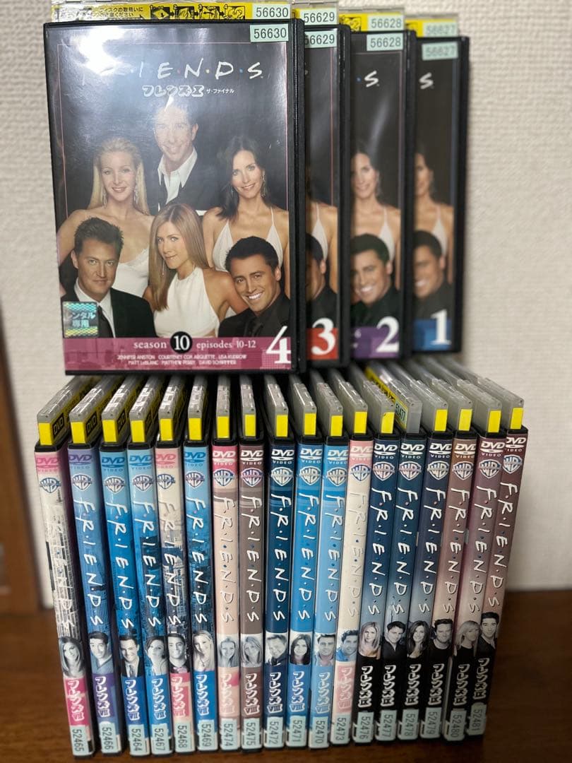 海外ドラマ「FRIENDS」 DVD 58巻セット 2026年最新】friends 海外ドラマ dvd 全巻の人気アイテム - メルカリ