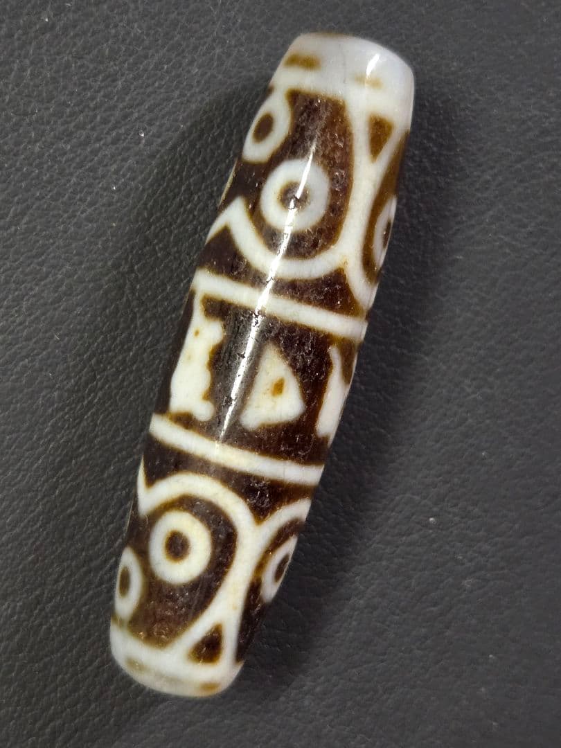 861 天珠 六字真言 梵字 十二眼天珠 貴重 珍品 dzibea