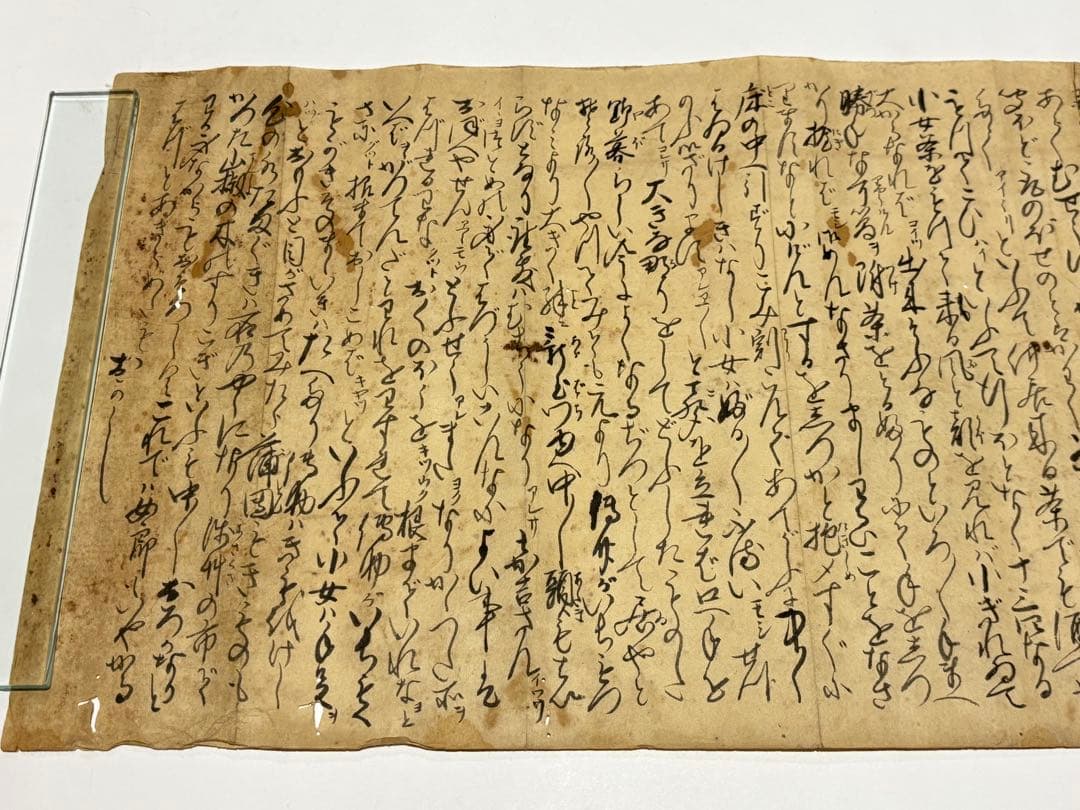 彩色江戸時代後期筆 春画巻」1巻|艶本 わじるし 巻物 和本 浮世絵